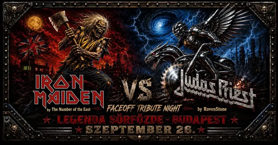 Iron Maiden - Judast Priest Tribute koncert Budapesten (Legenda Sörfőzde Center)